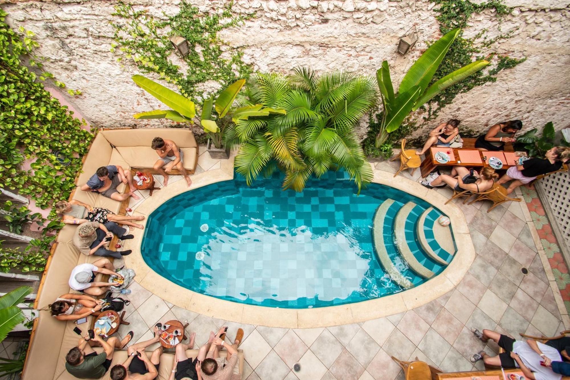 Casa Zahri Boutique Hostel Cartagena Exterior foto